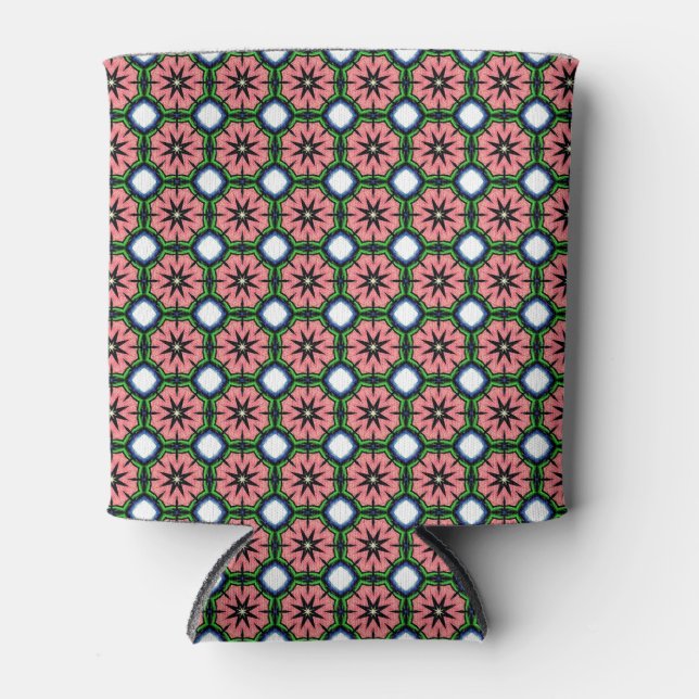 Floral Pattern Can Cooler (Front)