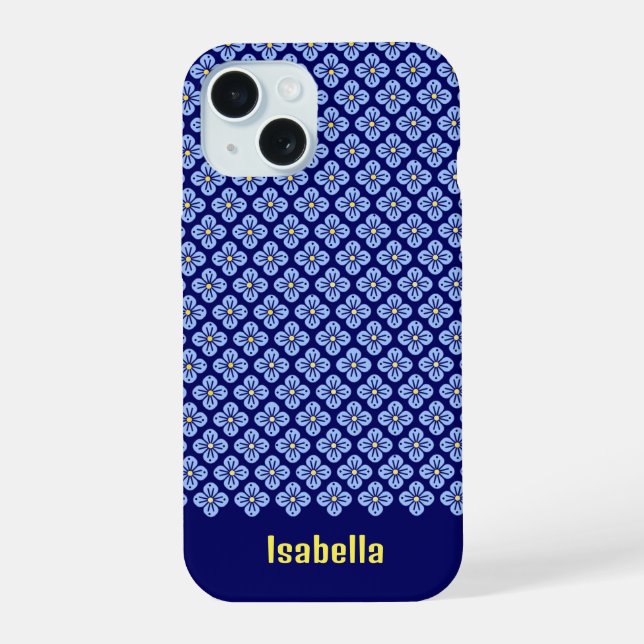 Floral pattern Case-Mate iPhone case (Back)