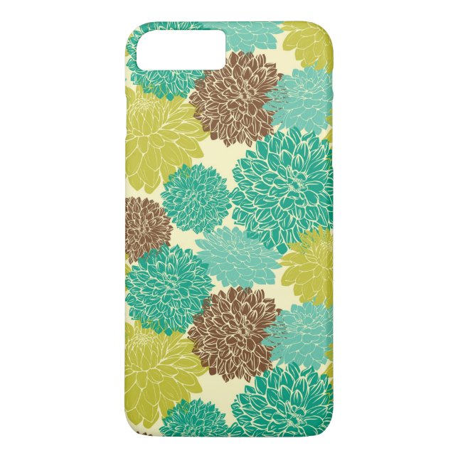 Floral Pattern Case-Mate iPhone Case (Back)