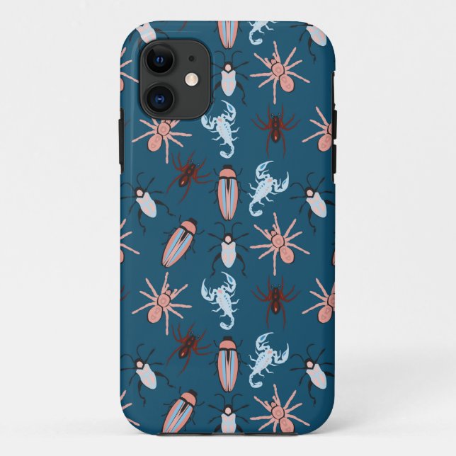 Floral Pattern Case-Mate iPhone Case (Back)