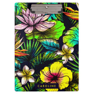 Floral Pattern Clipboard