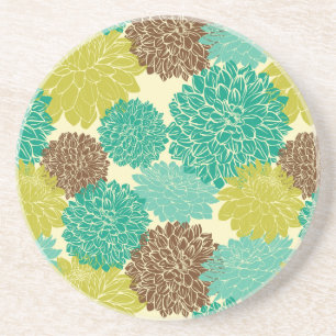 Floral Pattern Coaster