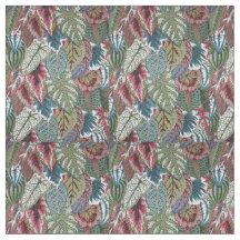 Floral pattern cotton fabric