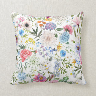 Floral Pattern Cushion