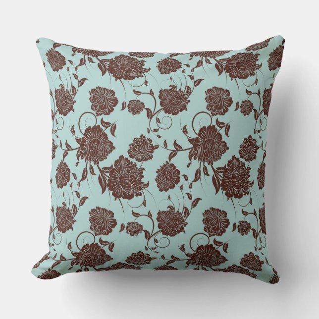 Floral Pattern Cushion (Front)