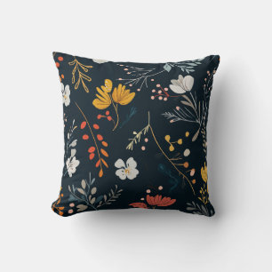 Floral Pattern Cushion