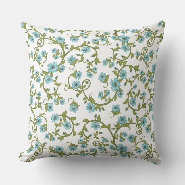 Floral Pattern Cushion (Front)