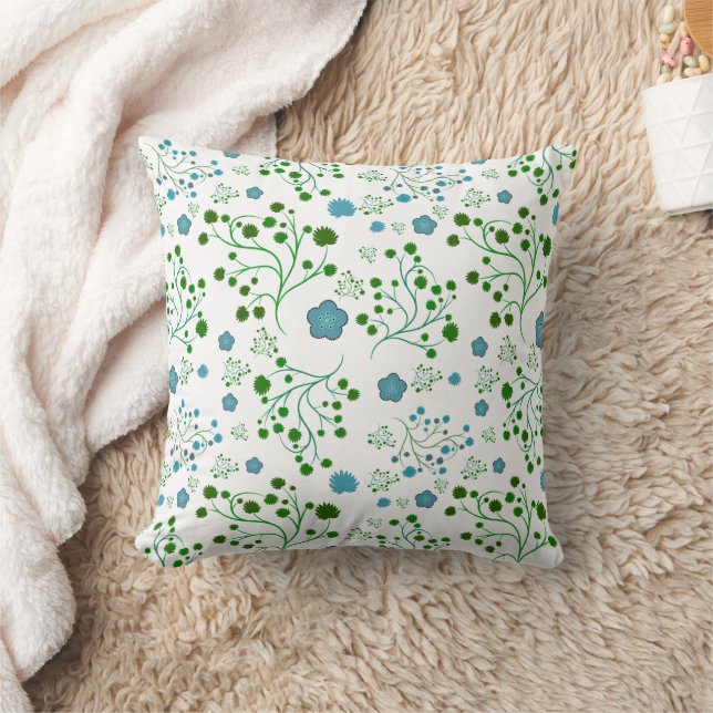 Floral pattern cushion (Blanket)