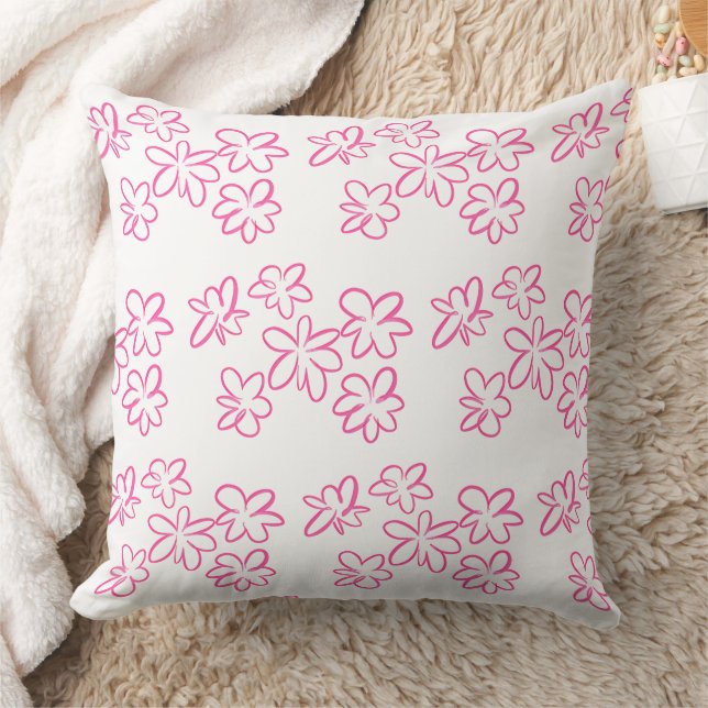 Floral pattern  cushion (Blanket)