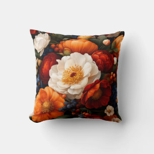 Floral Pattern Cushion