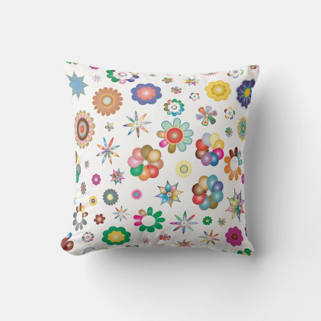 Floral Pattern Cushion (Front)