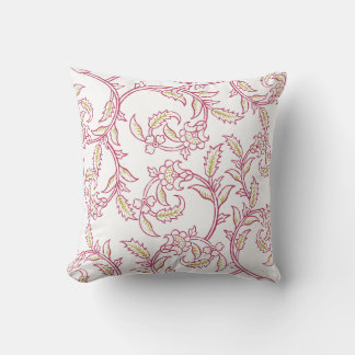 Floral Pattern Decorative Pillow – Elegant Botanic