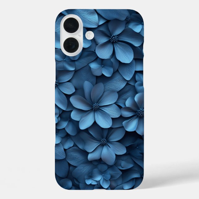 Floral Pattern Design iPhone Case (Back)