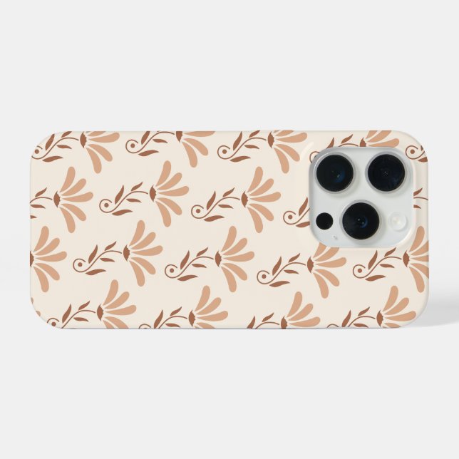 Floral Pattern Design  iPhone Case (Back Horizontal)