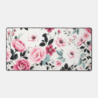 Floral Pattern  Desk Mat