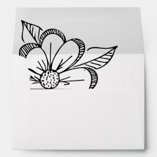 Floral Pattern Envelope