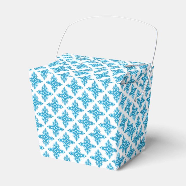 Floral Pattern Favour Box (Front Side)