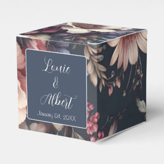 Floral Pattern Favour Box