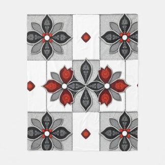 Floral Pattern Fleece