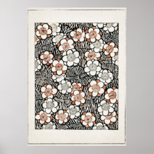 Floral Pattern from Shin Bijutsukai Poster