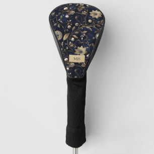 Floral Pattern Golf Head Cover