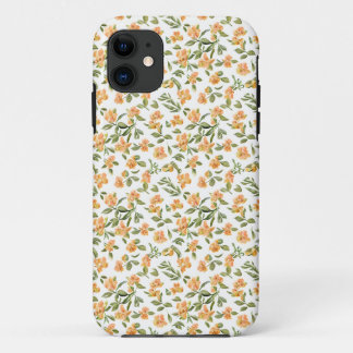 Floral Pattern Honeysuckle Flowers iPhone 11 Case