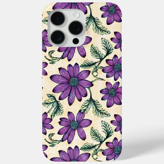 Floral Pattern I Case-Mate iPhone Case (Back)