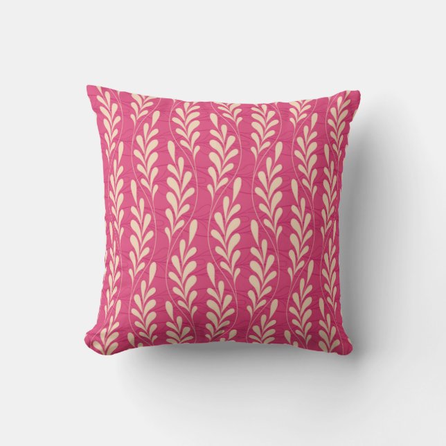 floral pattern in modern style cushion (Front)