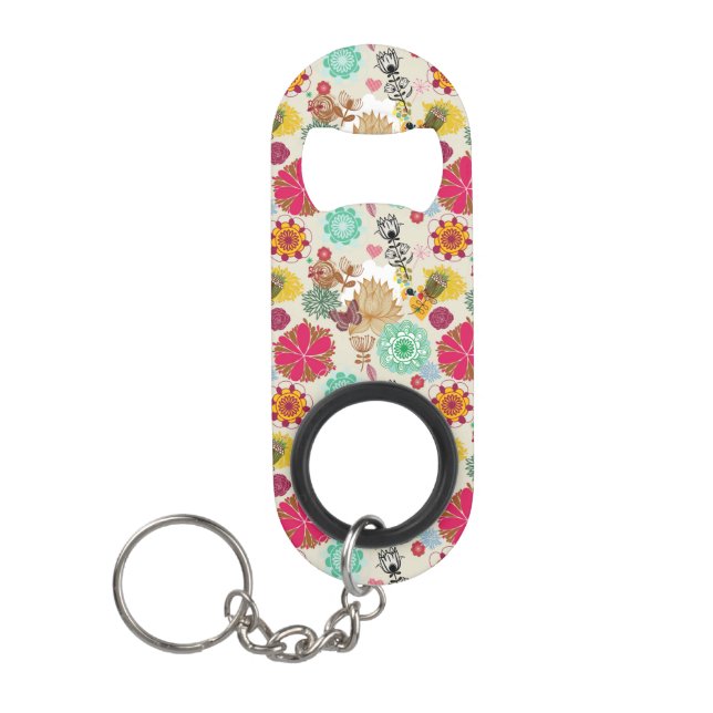 Floral pattern in retro style (Front)