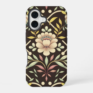 Floral Pattern iPhone 16 Case