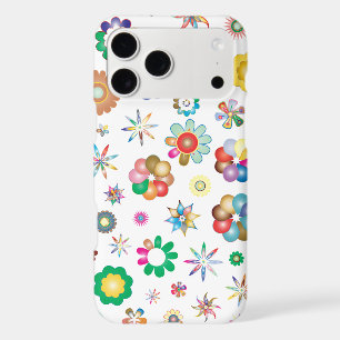 Floral Pattern iPhone 17 Pro Max Cases