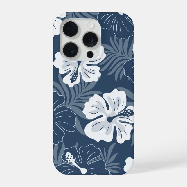 Floral pattern iPhone case (Back)
