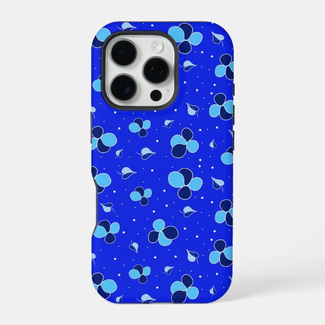 Floral pattern iPhone case (Back)