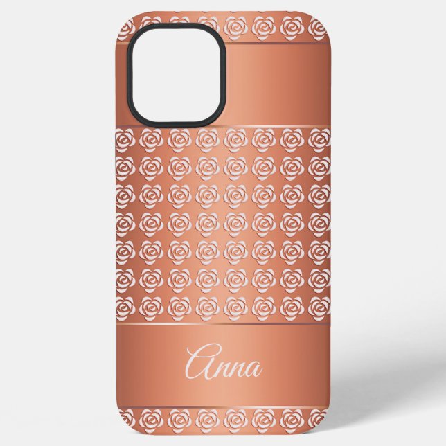 floral pattern iPhone case (Back)