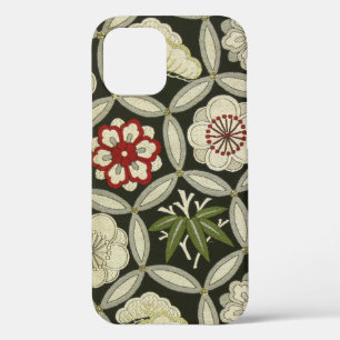 Floral Pattern, Japanese Design iPhone 12 Case