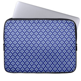 Floral pattern laptop sleeve