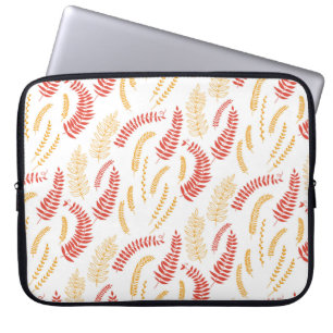Floral pattern laptop sleeve