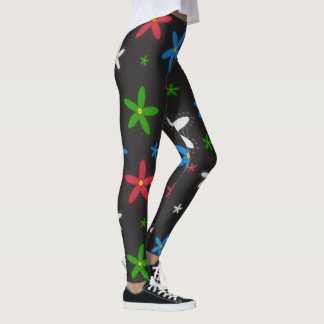 Floral Pattern  Leggings
