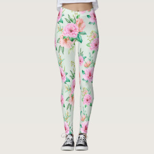 Floral Pattern Leggings