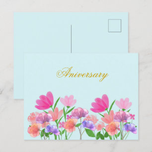 floral pattern light switch cover postcard