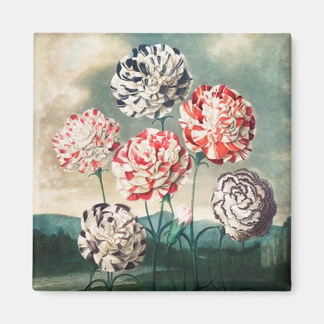 Floral Pattern Magnet (Front)