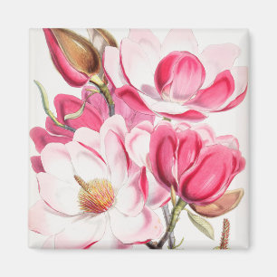Floral Pattern Magnet