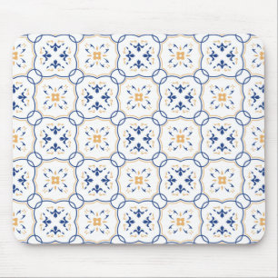 Floral Pattern Mouse Pad