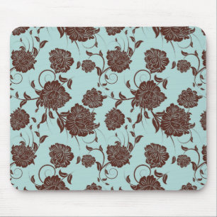 Floral Pattern Mouse Pad
