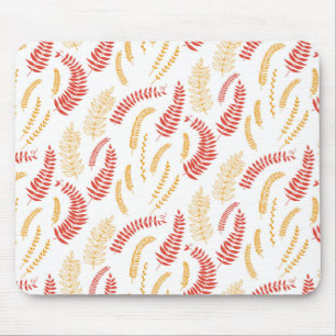 Floral pattern mouse pad