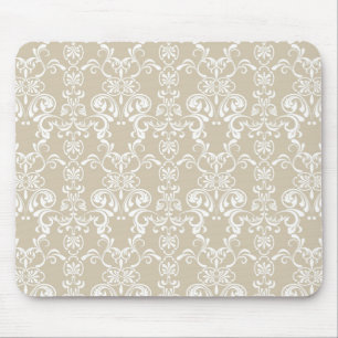 Floral Pattern Mouse Pad
