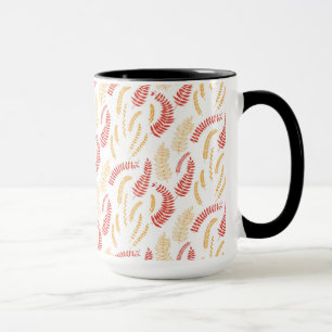 Floral pattern mug
