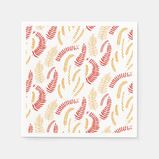 Floral pattern napkin (Front)