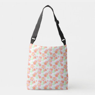 Floral pattern no1 crossbody bag