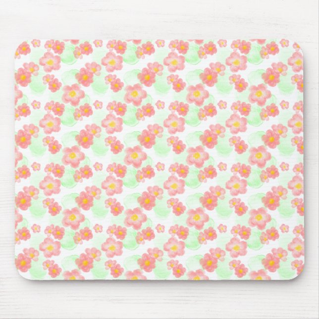 floral pattern no1 mouse pad (Front)
